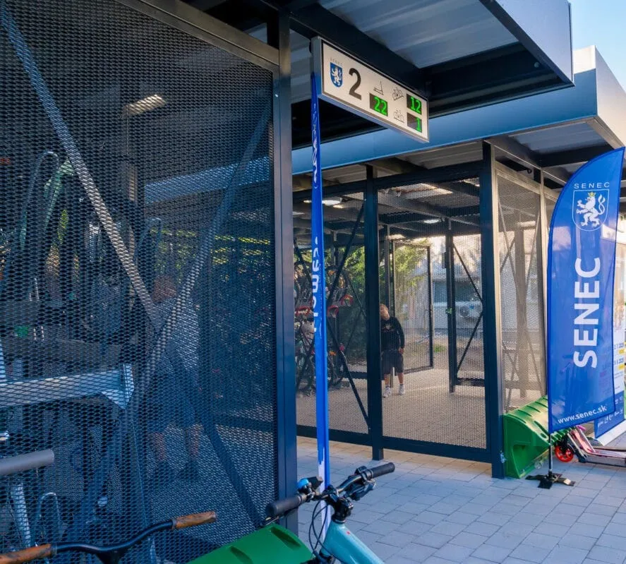 Rozvoj cyklistickej infraštruktúry v Senci – revitalizácia a zmena organizácie dopravy Štefánikova ul. – ZŠ Mlynská v Senci – I. etapa