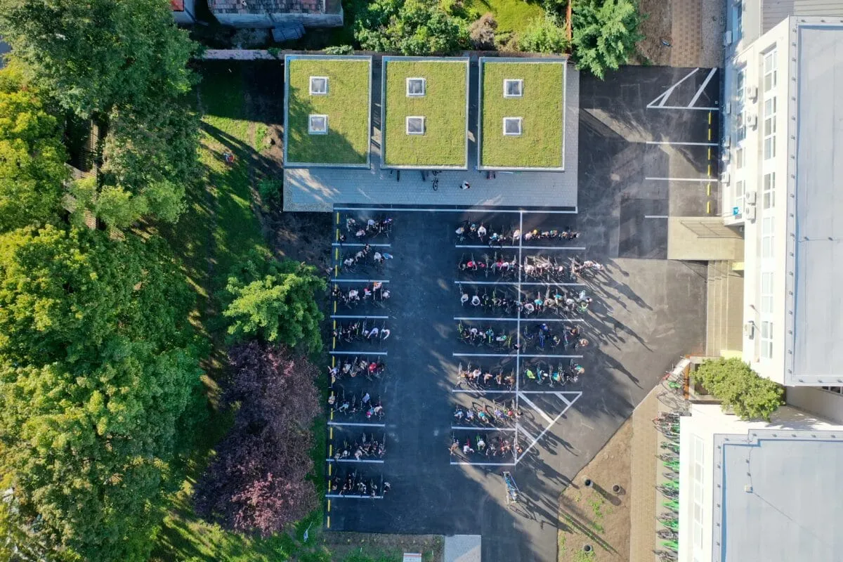 Rozvoj cyklistickej infraštruktúry v Senci – revitalizácia a zmena organizácie dopravy Štefánikova ul. – ZŠ Mlynská v Senci – I. etapa