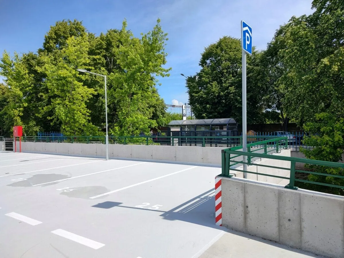 Záchytné parkovisko – Parkovací dom – Železničná – I.etapa